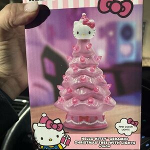 Hello Kitty Pink Ceramic Tree with Lights